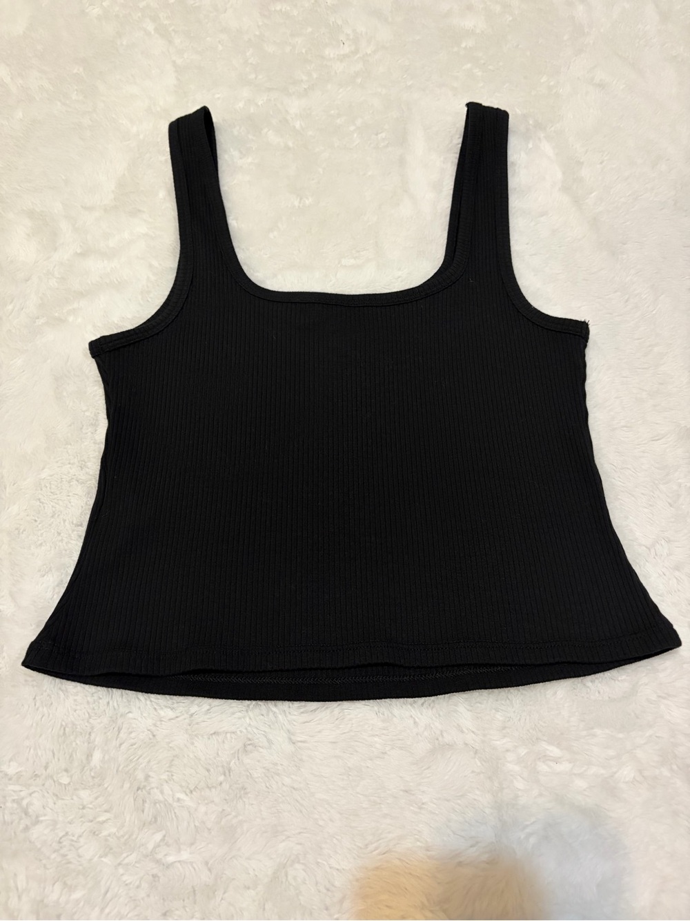 Fabletics Daily Rib Square Neck Tank Size Medium - Picture 5 of 5